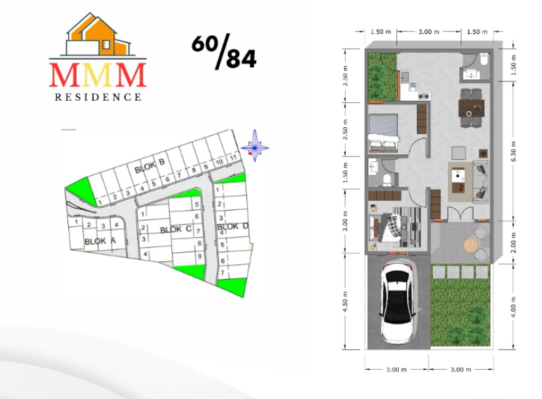 mmm residence rumah makassar rahmat makassar property rumah dekat kampus uin alauddin samata gowa