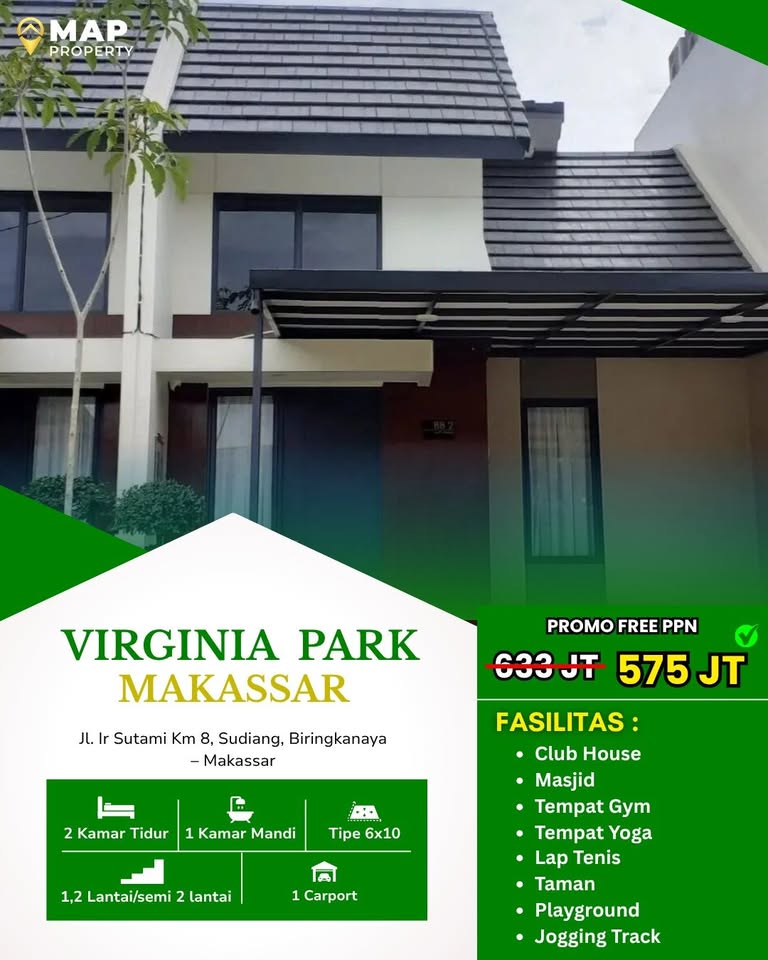 type shine virginia park makassar