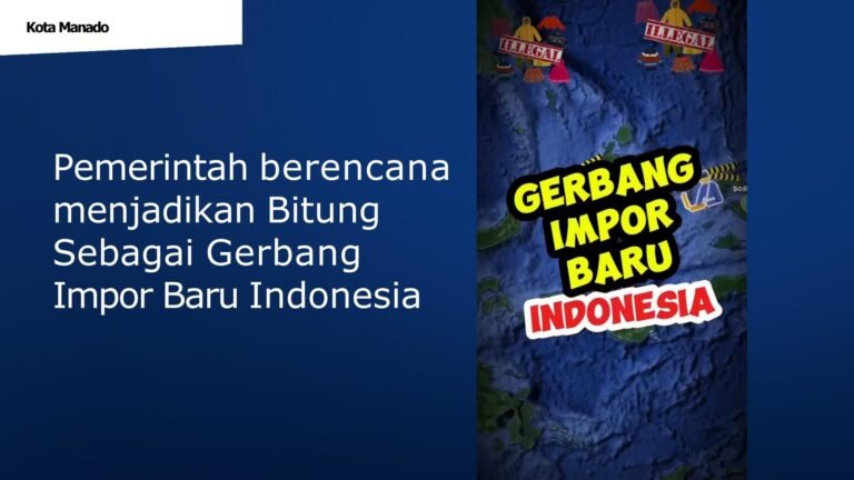 Bitung Gerbang Impor Baru Indonesia Peluang Emas bagi Bisnis Pergudangan di Manado Pemerintah terus mendorong pengembangan Kota Bitung sebagai gerbang ekspor-impor dan pusat logistik Indonesia Timur