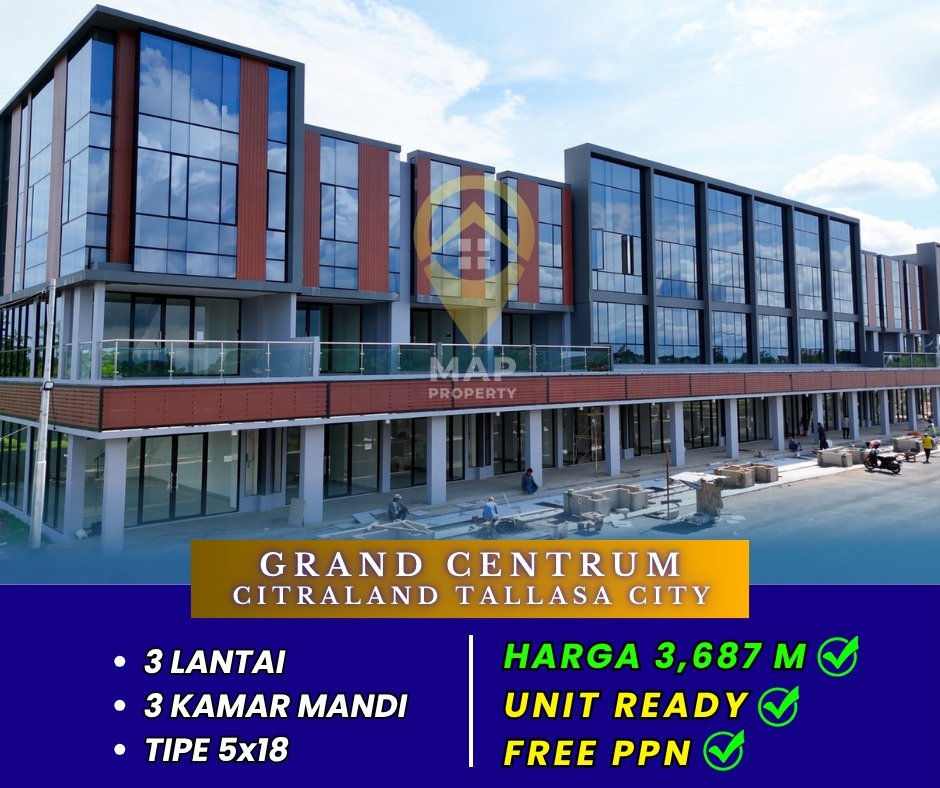 ruko grand centrum citraland