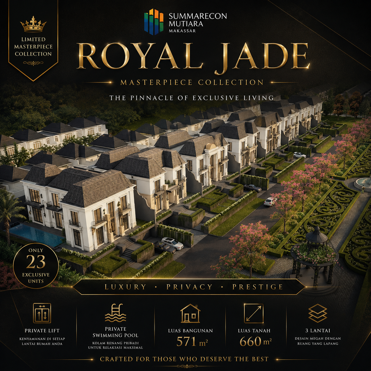 royal jade summarecon makassar