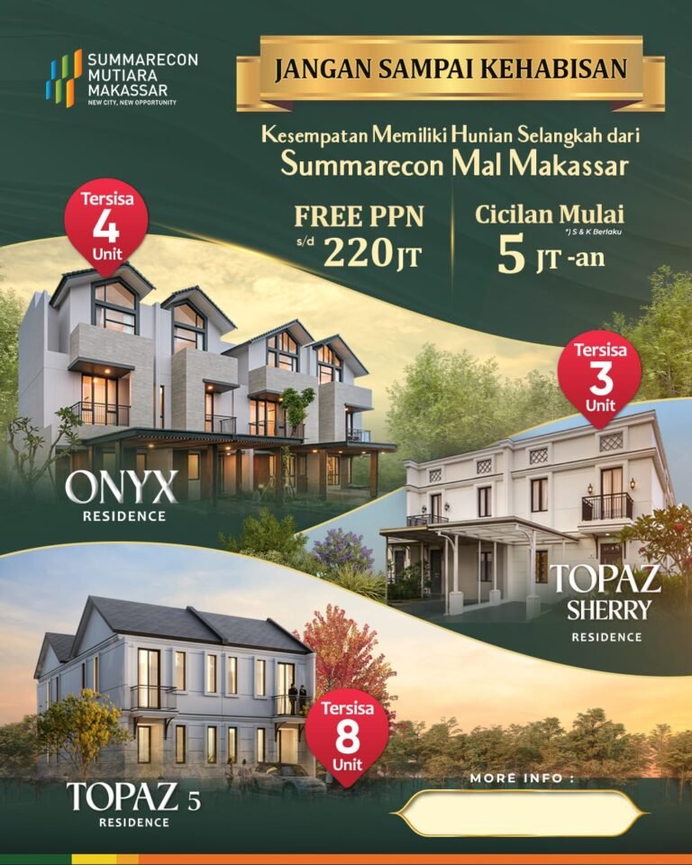 promo summarecon makassar